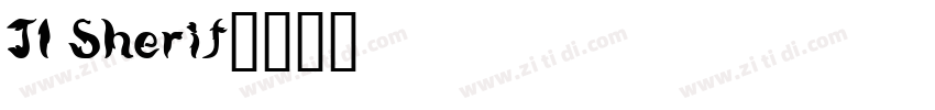 JI Sherif字体转换